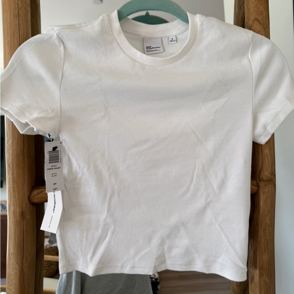 TNA White Short Sleeve Tee